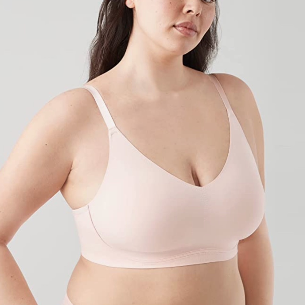 True & Co True Body Lift Triangle Bra Full Cup Large Peony 36DD-36DDD